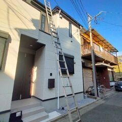 地デジ BS CSアンテナ、方向調整、新設、撤去　高所作業車での作業 − 千葉県
