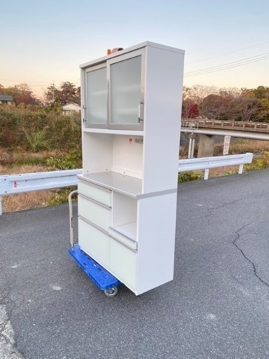 ?‍♀️☘️大阪市から阪南市まで配達設置無料?‍♀️日本製美品食器棚?