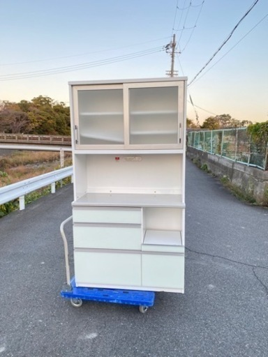 ?‍♀️☘️大阪市から阪南市まで配達設置無料?‍♀️日本製美品食器棚?