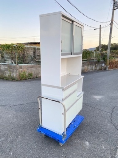 ?‍♀️☘️大阪市から阪南市まで配達設置無料?‍♀️日本製美品食器棚?
