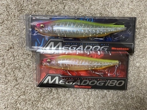 メガバス　メガドッグ220、180セット