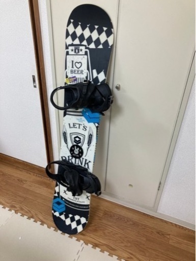 12月15日迄の掲載です。スノーボード TNT 145cm ビンディング　BURTON