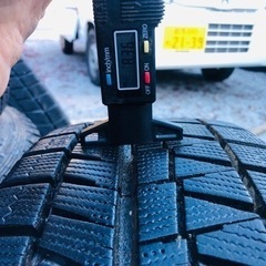 冬タイヤ 195/65R15 深溝ブリザック付アルミ 4本組の画像