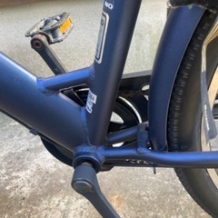 自転車　ネイビーの画像