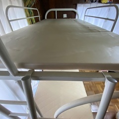 【受付締切 12月18日‼︎】下段はソファにもなる2段ベッド［解体済］の画像