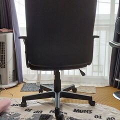 パソコンチェア　上下-リクライニングできます。おまけつきの画像