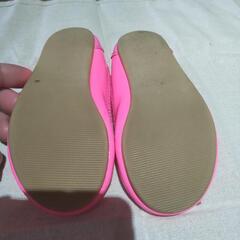 (51)13.5cm GAP バレーシューズ ピンクの画像