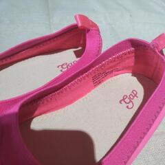 (51)13.5cm GAP バレーシューズ ピンクの画像