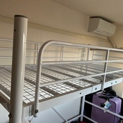 ロフトベッド　配送も可　12月10日、14日での受け渡し希望　の画像