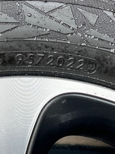 155/65r14 ホイール付きスタッドレス　4本　2022年製