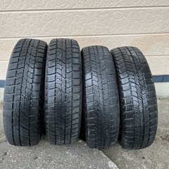 155/65r14 ホイール付きスタッドレス 4本 2022年製