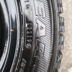 商談中が成立しました🙆広島　軽自動車用　スタッドレスタイヤ　ホイール付き　4本　155 65 14 バリ山の画像