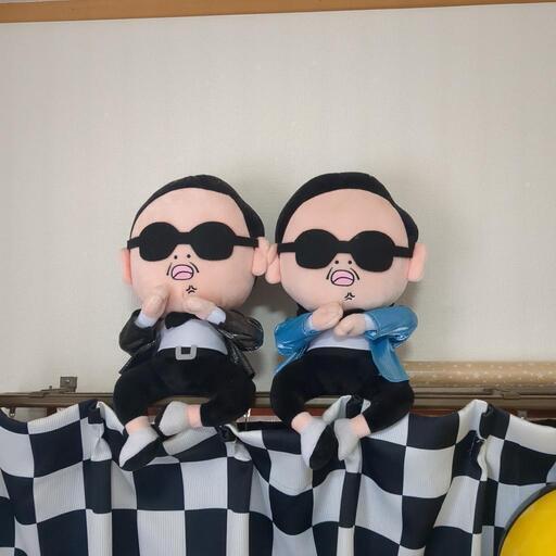 非売品。PSY★カンナムスタイルのぬいぐるみ