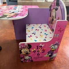 子供用テーブル　ミニー　(キャンセル待ちになります)の画像