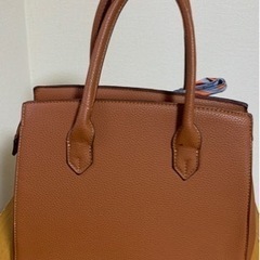 【美品】ハンドバック　茶色の画像