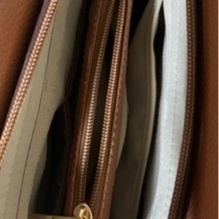 【美品】ハンドバック　茶色の画像