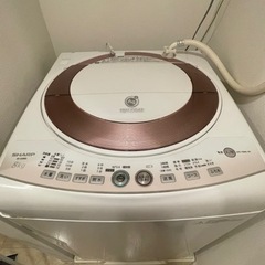 30日迄！★SHARP 8kg 洗濯機【ES-GE80L-P】 30日迄！☆SHARP 8kg 洗濯機【ES-GE80L-P】 30日迄！☆SHARP