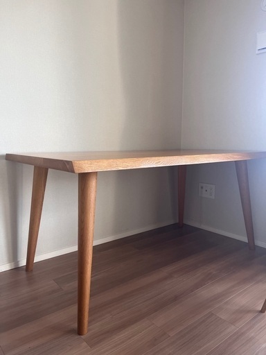 上質！柏木工ダイニングテーブル　オーク