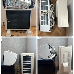 美品 引き取り限定 エアコン 室外機 アイリスオーヤマ おもに6畳 2022年製