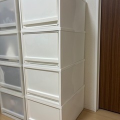 【引取限定】収納ケース×4個の画像