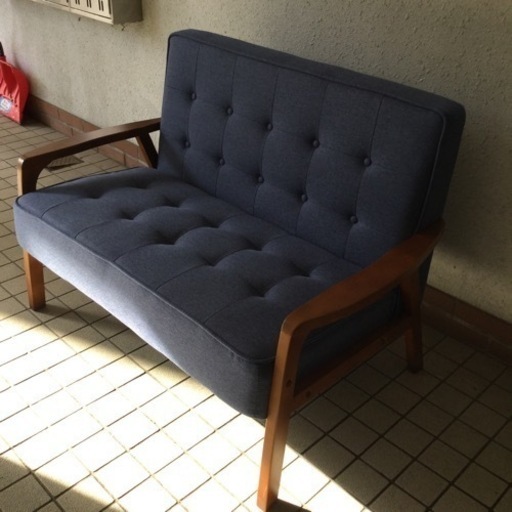 二人がけソファ 美品