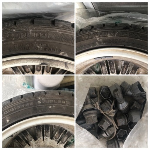 スタッドレスタイヤ　195/45R16 80Q