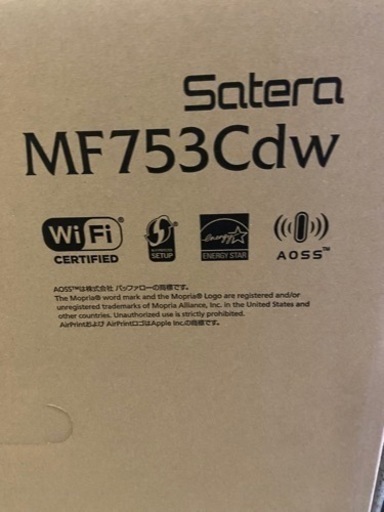 キヤノンカラーレーザープリンター複合機sateraＭＦ753cdw