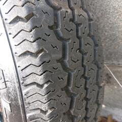 軽トラ スペアタイヤ 145R12 6PR LTの画像