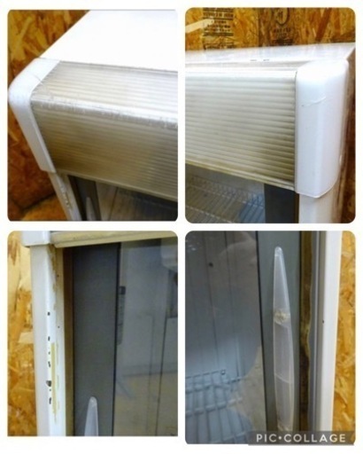(1175-0) SANYO サンヨー 冷蔵ショーケース SMR-U35 W600×D450×H800 64L 100V 業務用 中古
