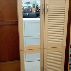 ★ジモティ割あり★ ニトリ 下駄箱 ナチュラル H163×D35...
