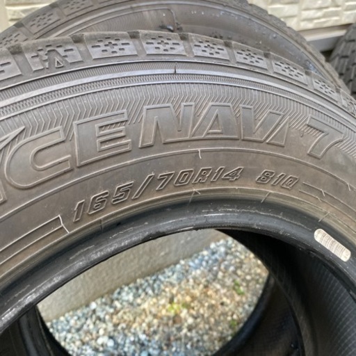 165/70R14 スタッドレスタイヤ　4本セット