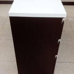 ★ジモティ割あり★ 株式会社三幸ジャパン レンジ台 ブラウン H85×D42.5×W119 クリーニング済み TJ3142の画像