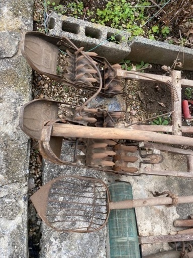 農作業道具　レトロ