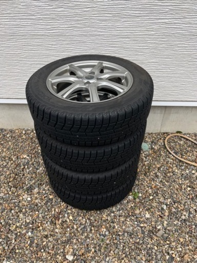 185/65R15 ２０２１年スタッドレス　ホイール付き　フリードにて使用　フィールダー　イスト　ノート