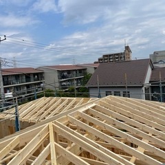 ツーバイ工法フレーミング大工の画像