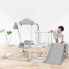 ヤトミ おりたたみわんぱくスライダージム ブランコ付きDX ブランコ