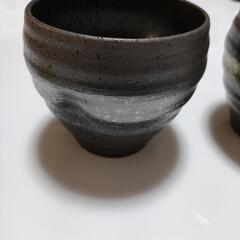 未使用美品☆ペア 湯呑 オシャレの画像