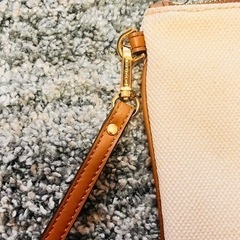汚れあり⭐︎MICHAEL KORS JET SET ジップポーチ レインボーの画像