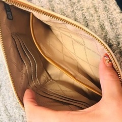 汚れあり⭐︎MICHAEL KORS JET SET ジップポーチ レインボーの画像