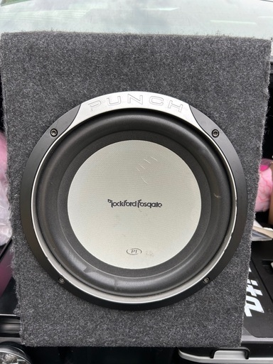 ロックフォード　PUNCH P1 ウーファー　ボックス付き
