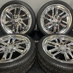 【DELINTE 295/35R24】夏タイヤ【WORK LS ブライトリング SUV 24インチ 9.5J5HPCD150+46】バリ溝 ランクル200 LX570等 (MTJ402) クレジットカード QRコード決済可能