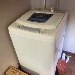 【処分済み】　洗濯機