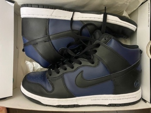 ※19日に受け取れる方歓迎 Nike Dunk High Fragment 28cm ダンク フラグメント