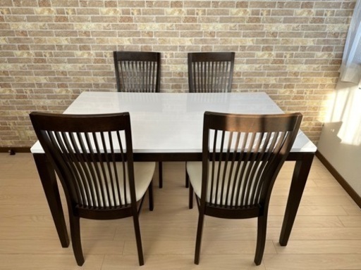 タマリビング　ダイニングテーブル5点セット