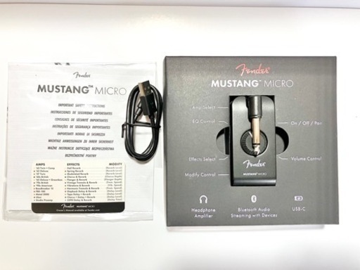 フェンダー　ムスタングマイクロ Fender Mustang Micro 美品