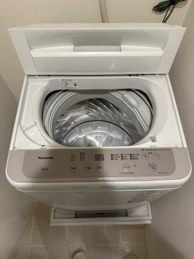 洗濯機　Panasonic NA-F60B14