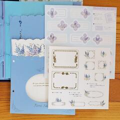 花柄バインダーアルバムの画像