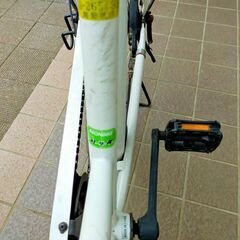 自転車（白）の画像