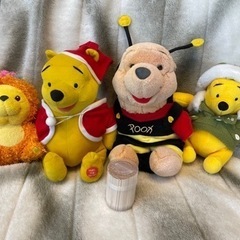 くまのプーさんぬいぐるみセット　1000円