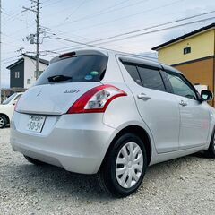 自社ローン★金利無し★回数制限無し★スイフトX★シルバー★純正オーディオ★プッシュスタート★スマートキー★の画像